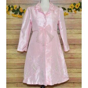 NWT Bonnie Jean Girls 16 2 Piece Dress & Jacket Pink Easter Church Event Party